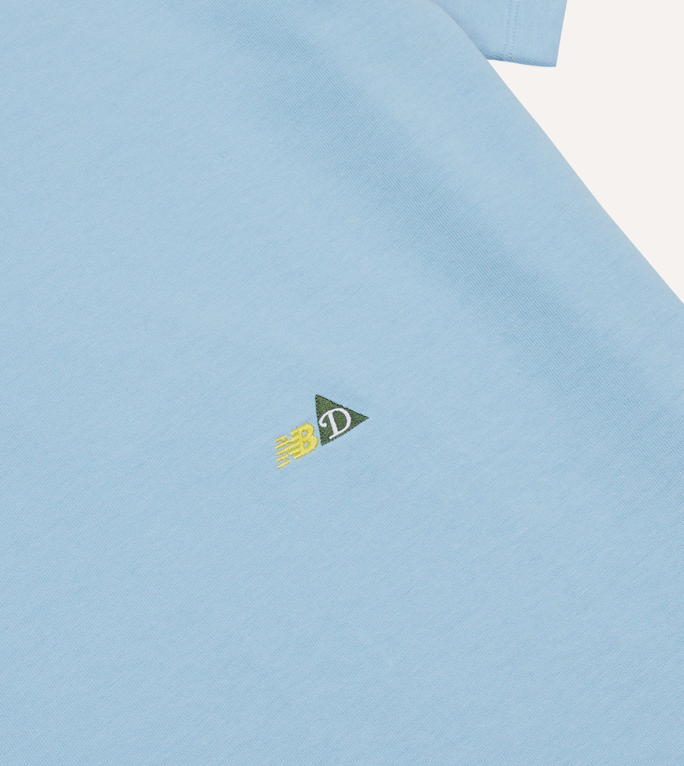 Drake's and New Balance Blue Graphic T-Shirt - Image 6