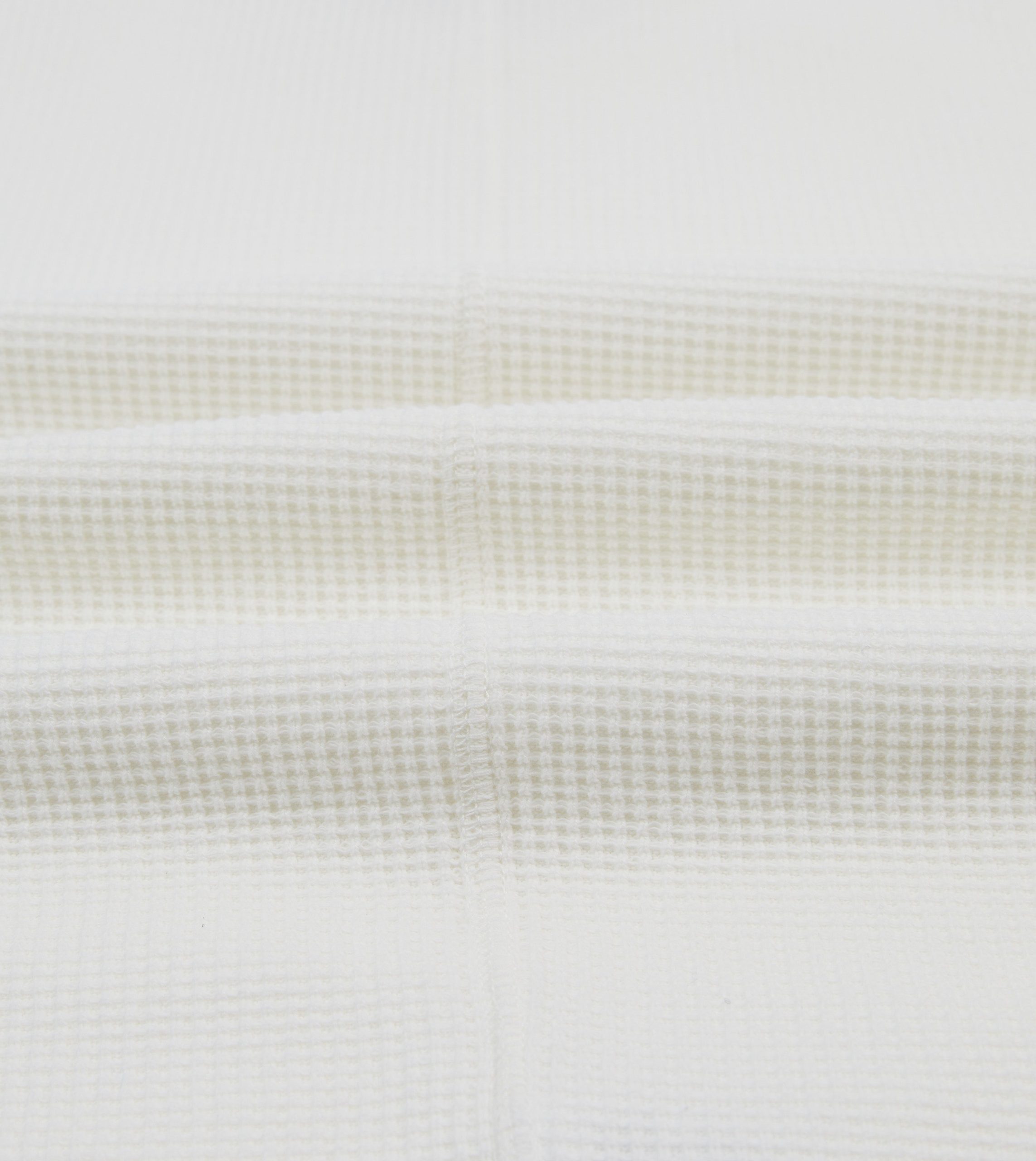 White Waffle Knit Long-Sleeve Hiking T-Shirt - Image 2