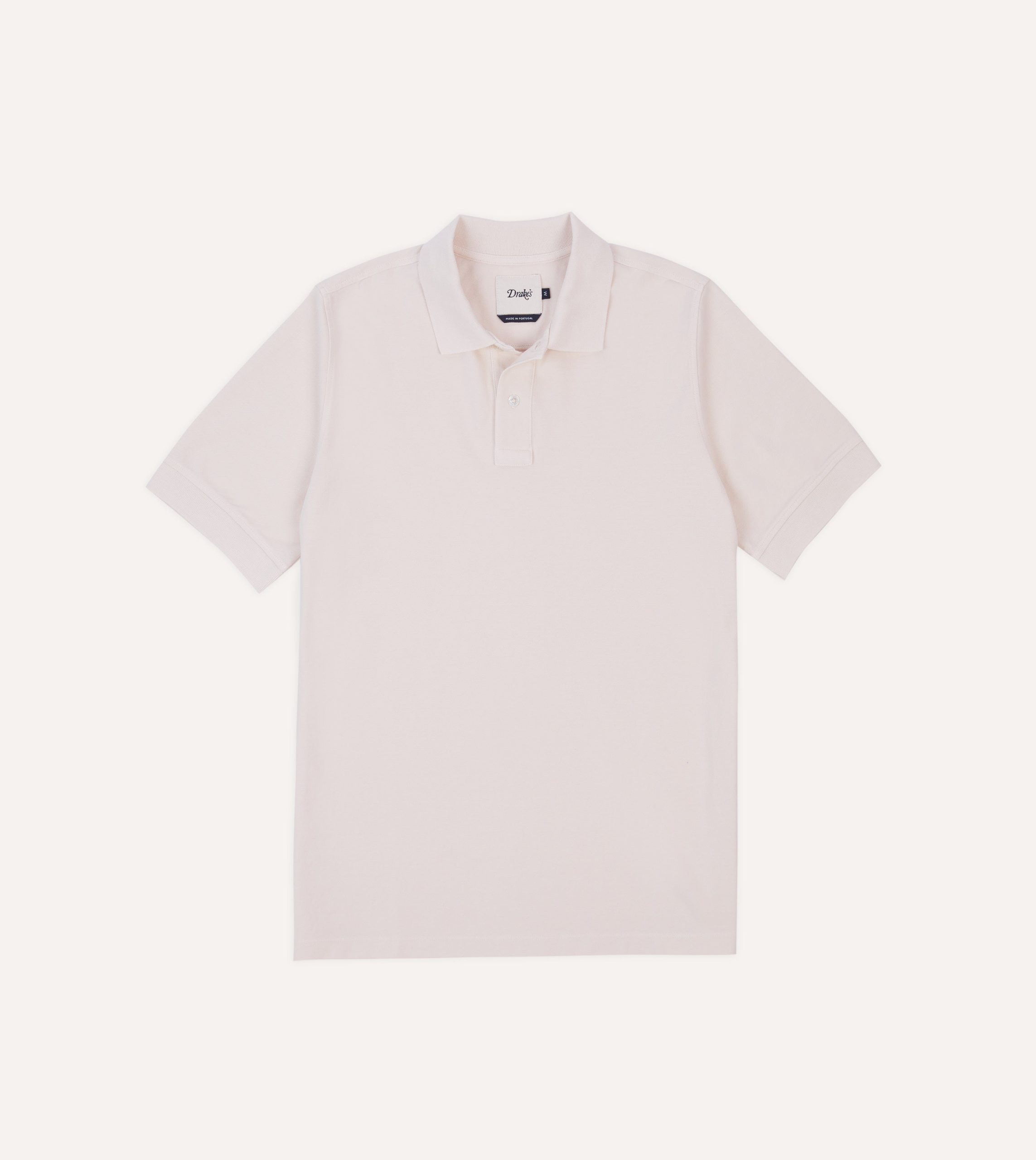 Pink Piqu?? Cotton Polo Shirt