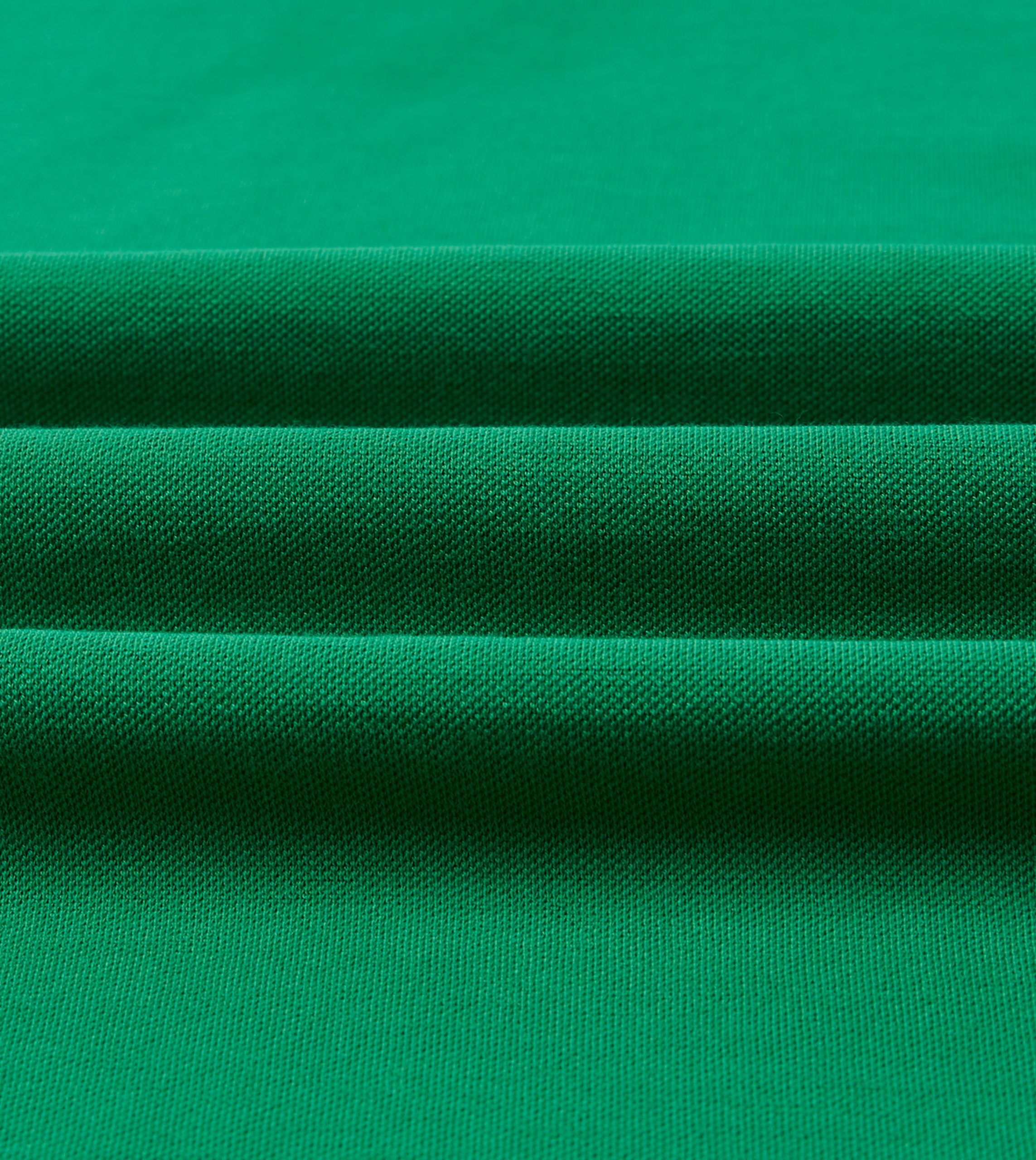 Washed Green Piqué Cotton Polo Shirt - Image 2