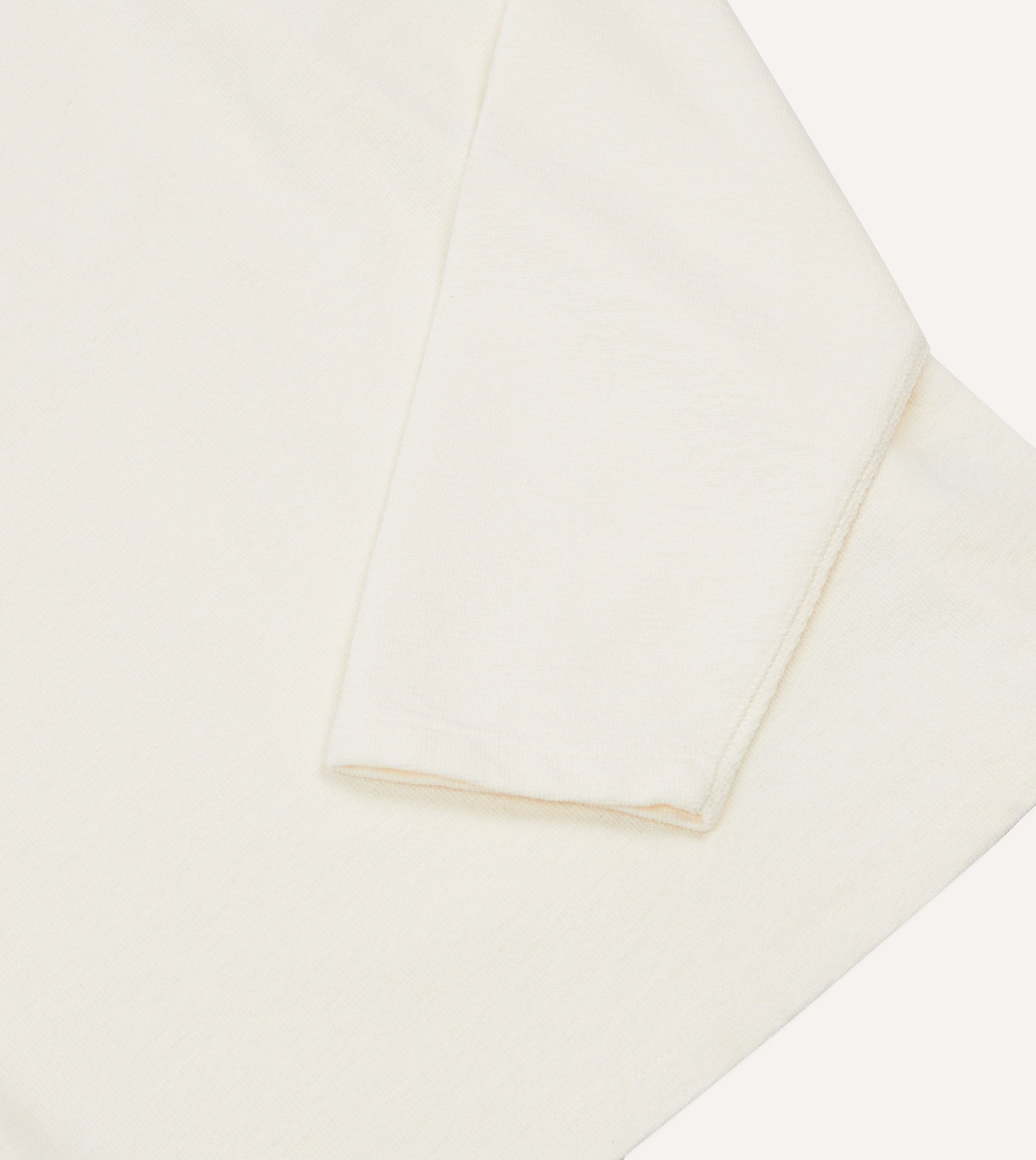 Antique White Panelled Cotton Training T-Shirt - Image 4