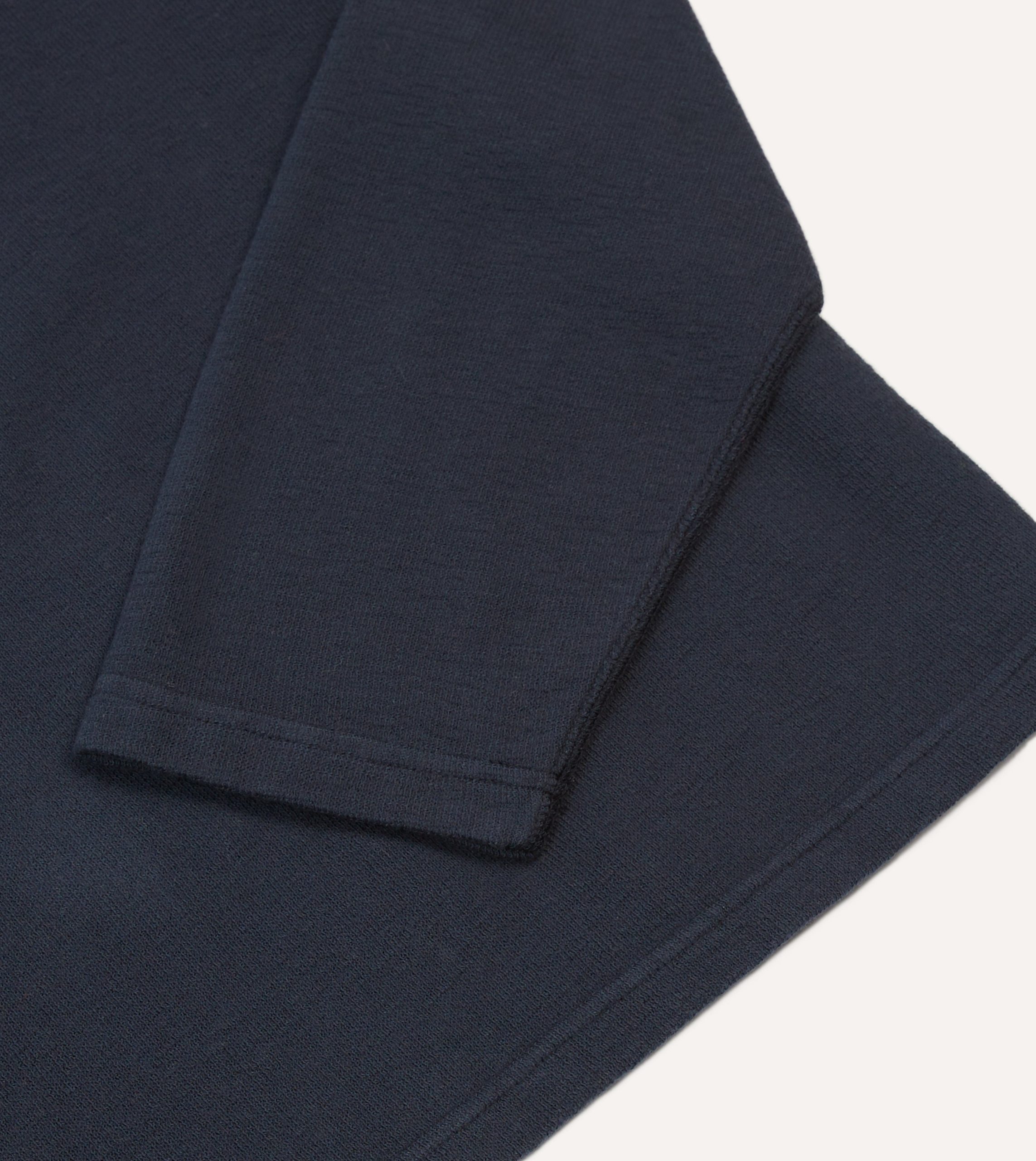 Navy Panelled Cotton Training T-Shirt - Image 4