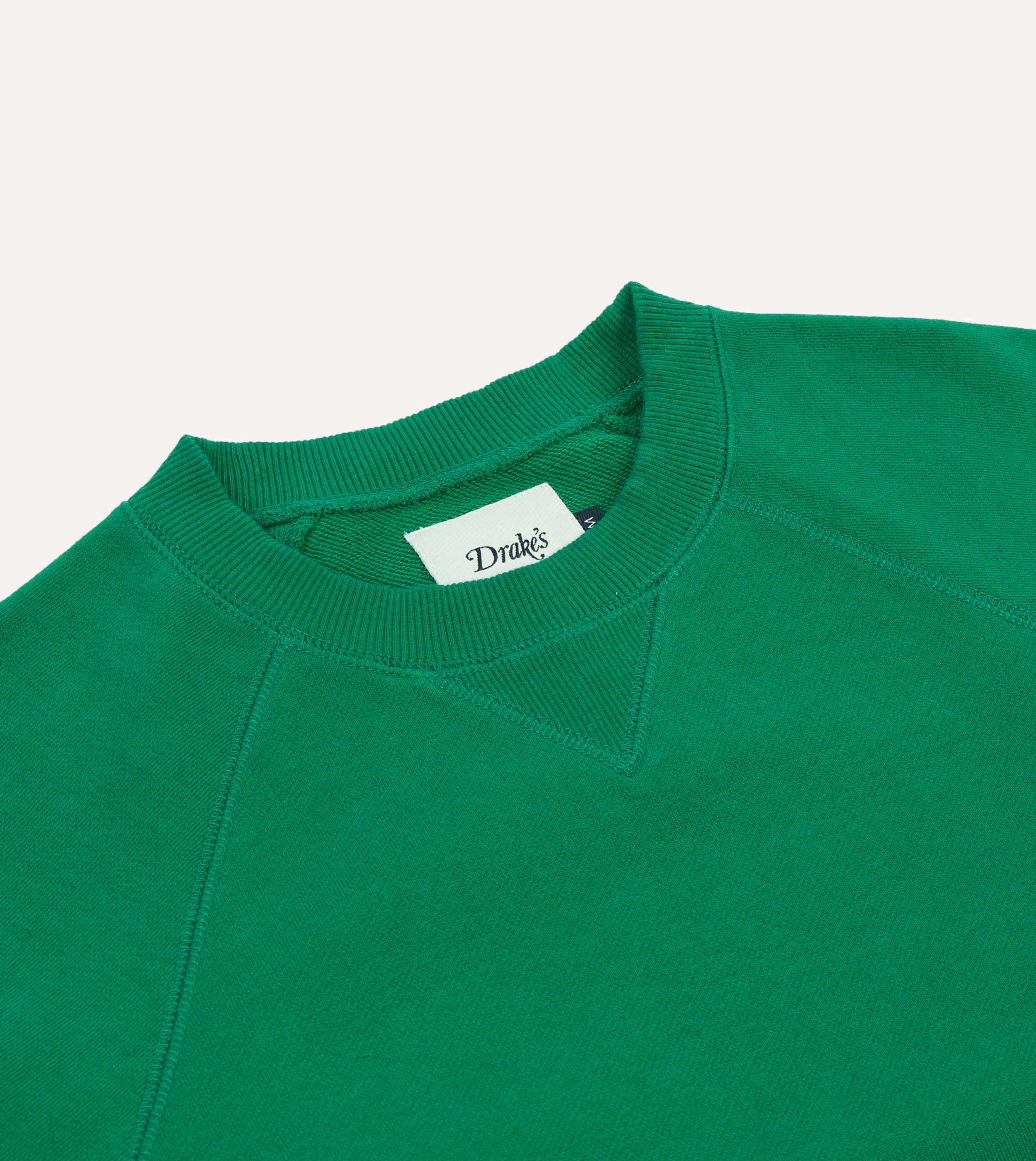 Green Cotton Cashmere Sweatshirt - Image 3