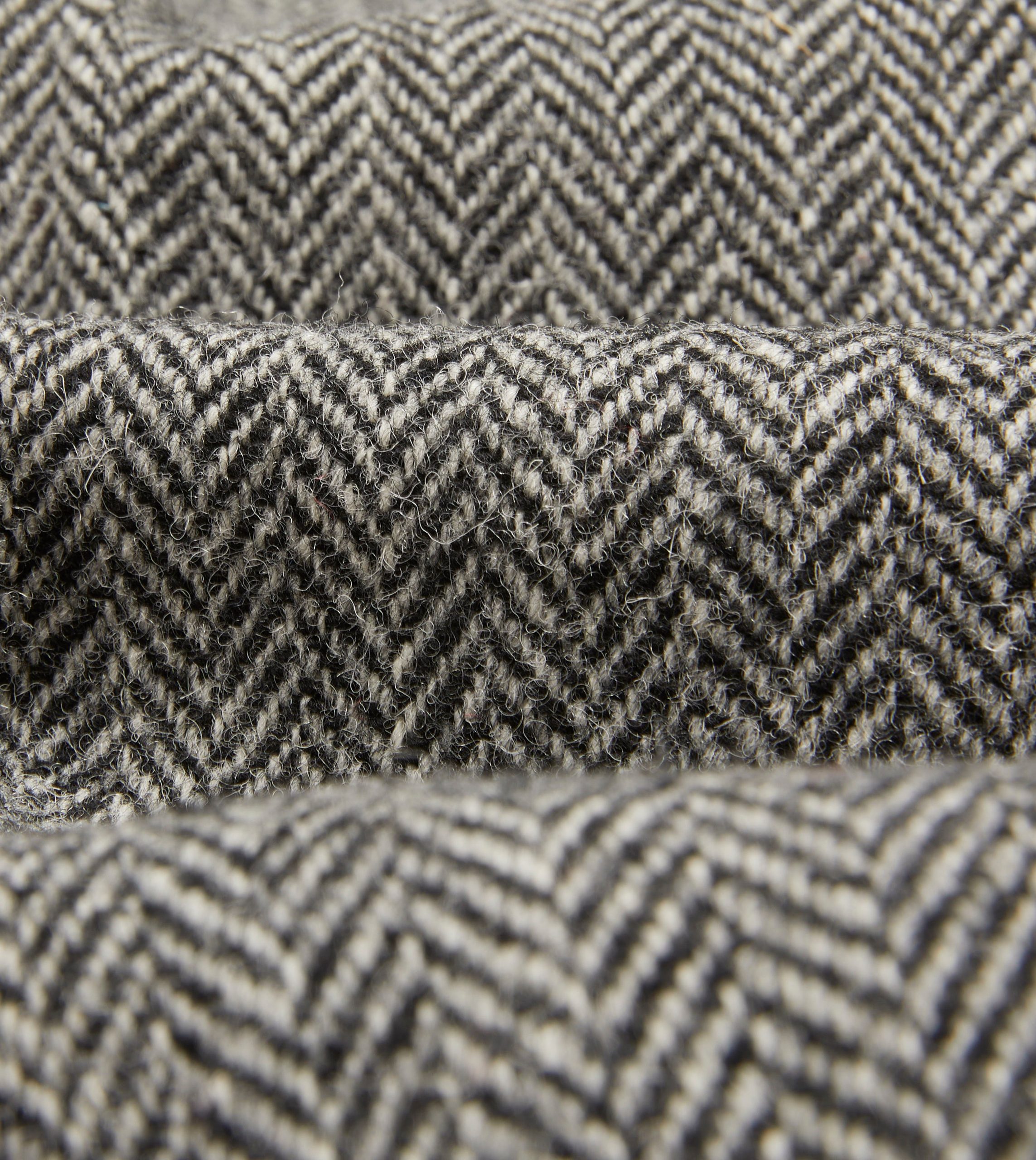 Grey Harris Tweed One Pleat Games Trousers - Image 2