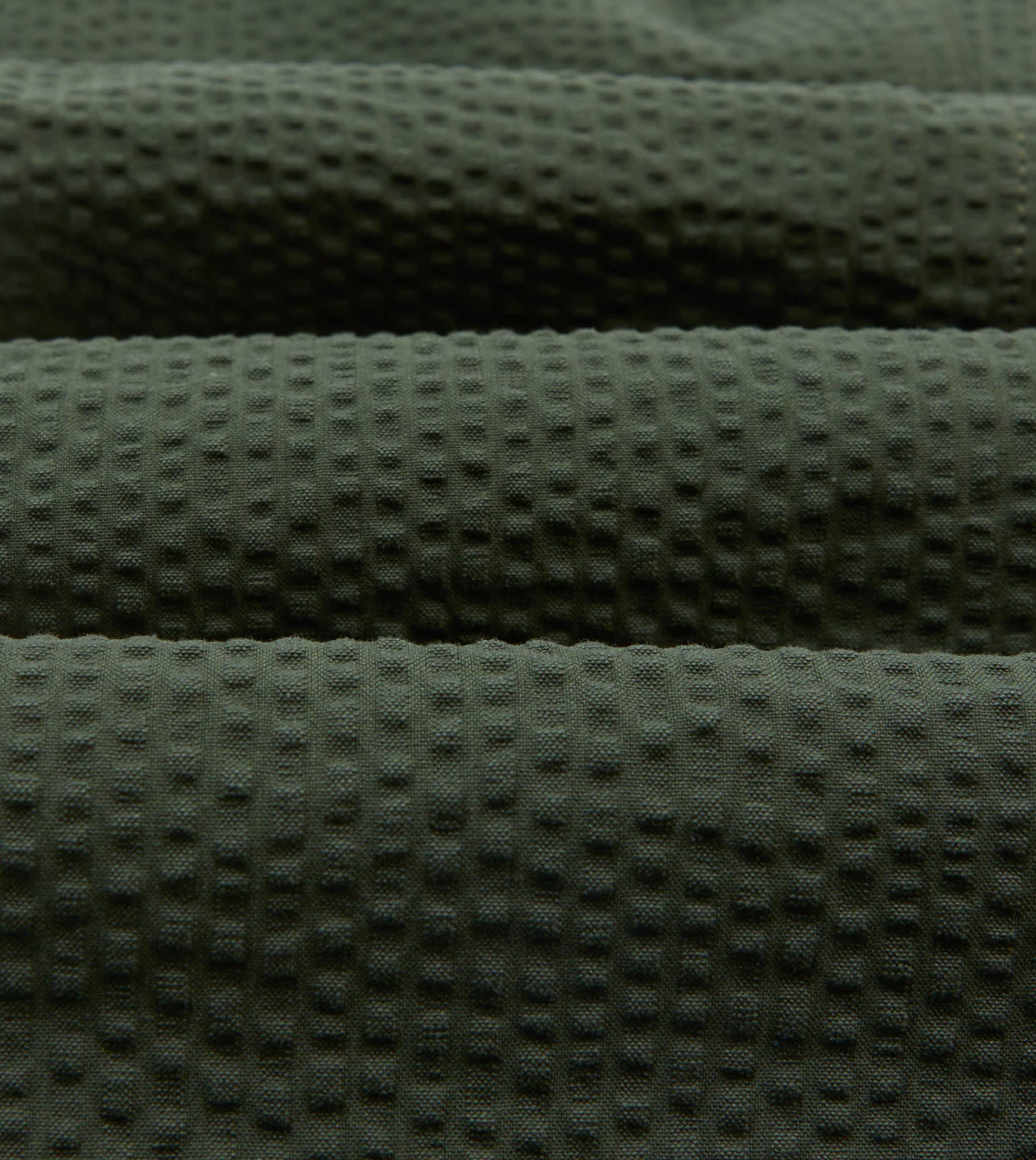 Olive Seersucker Games Trousers - Image 2