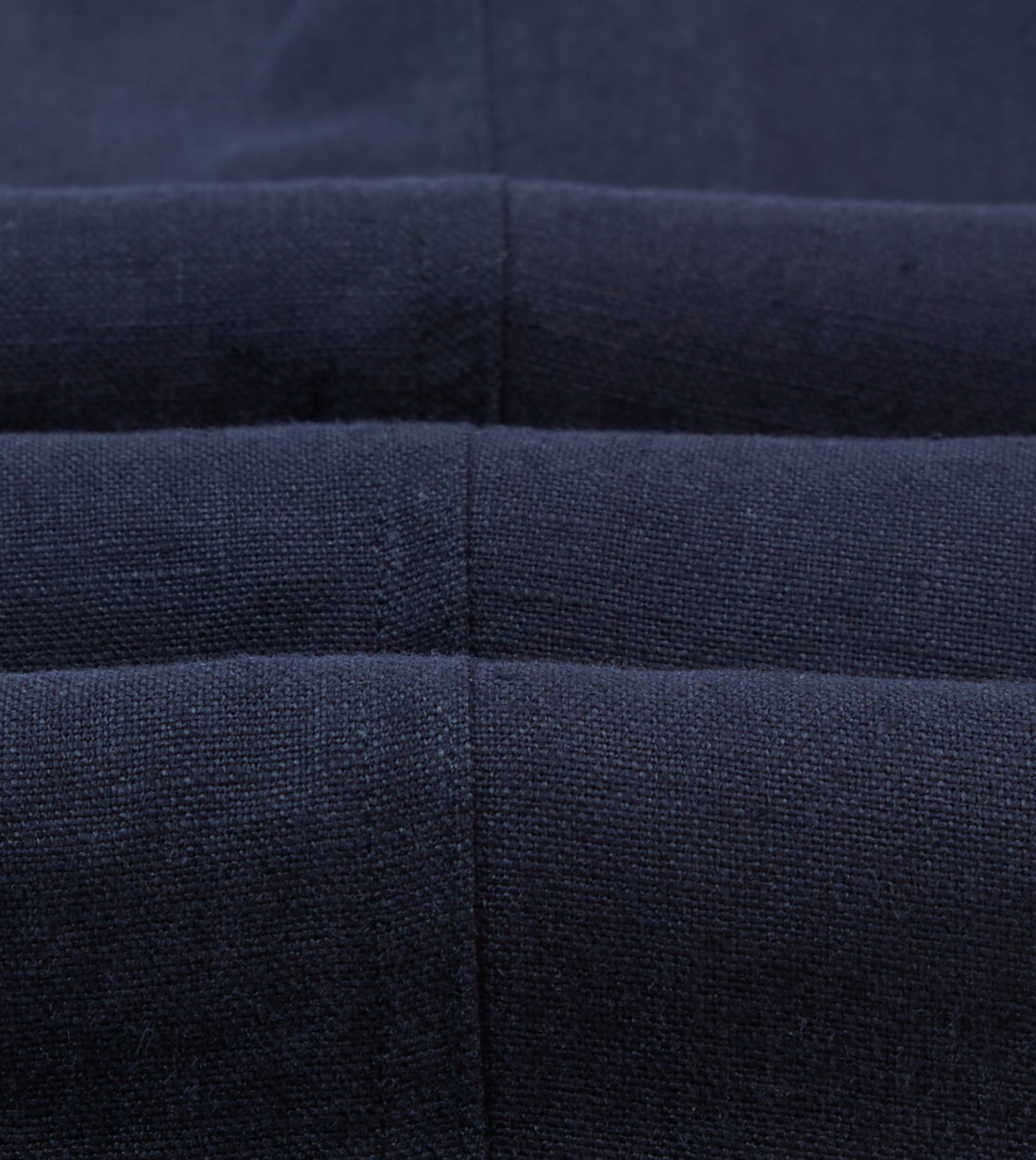 Navy Antique Linen Games Trousers - Image 2