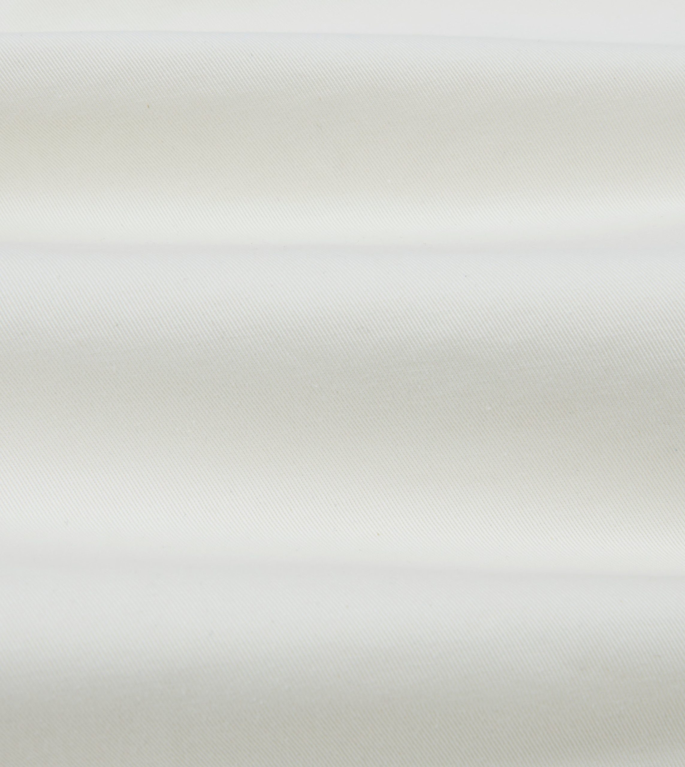 Washed Ecru Cotton Twill Single-Pleat Shorts - Image 2