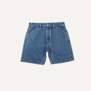Stone Wash 12.7oz Selvedge Denim Five-Pocket Shorts