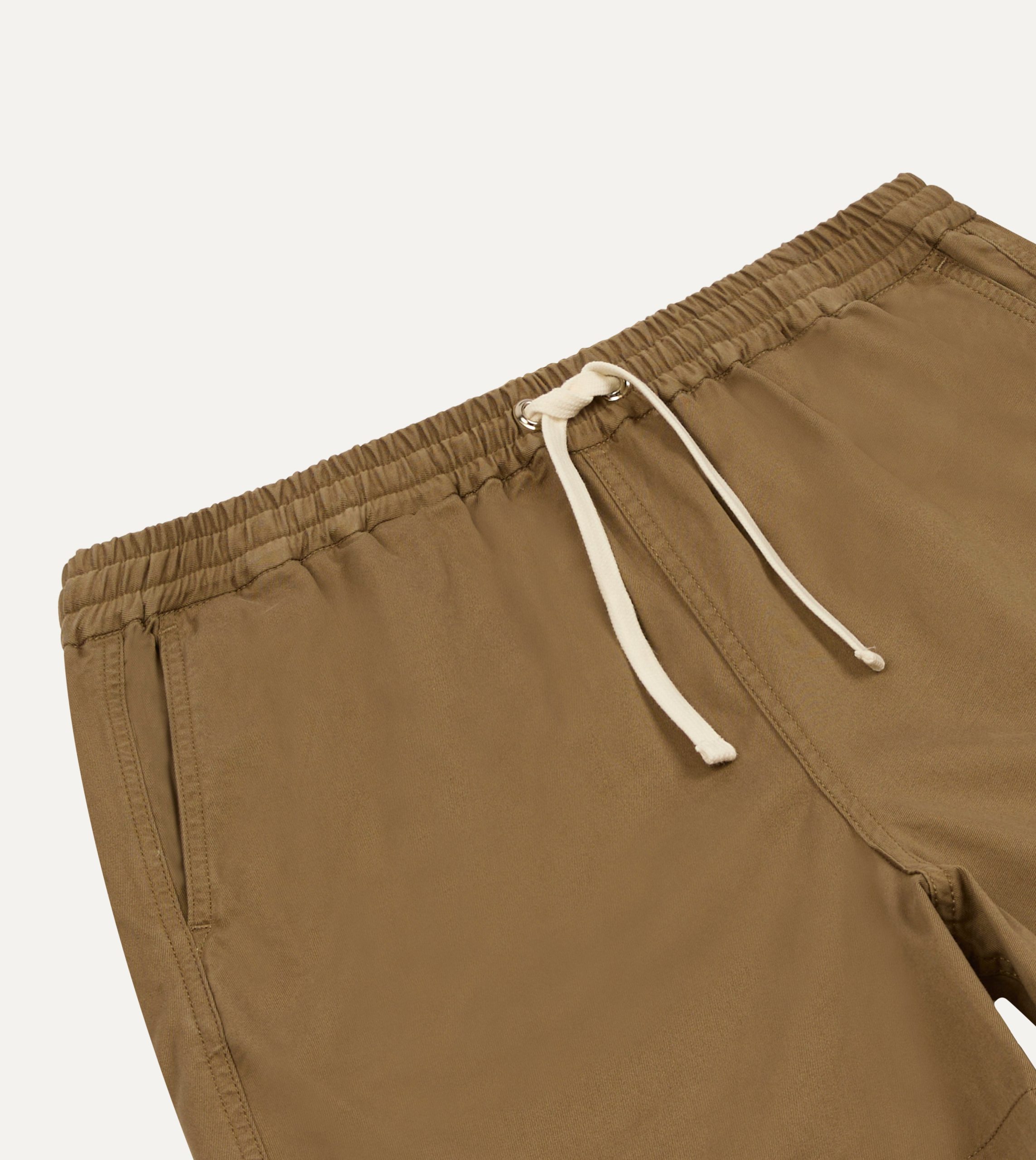 Michael McGregor for Drake's Fawn Drawstring Shorts - Image 3