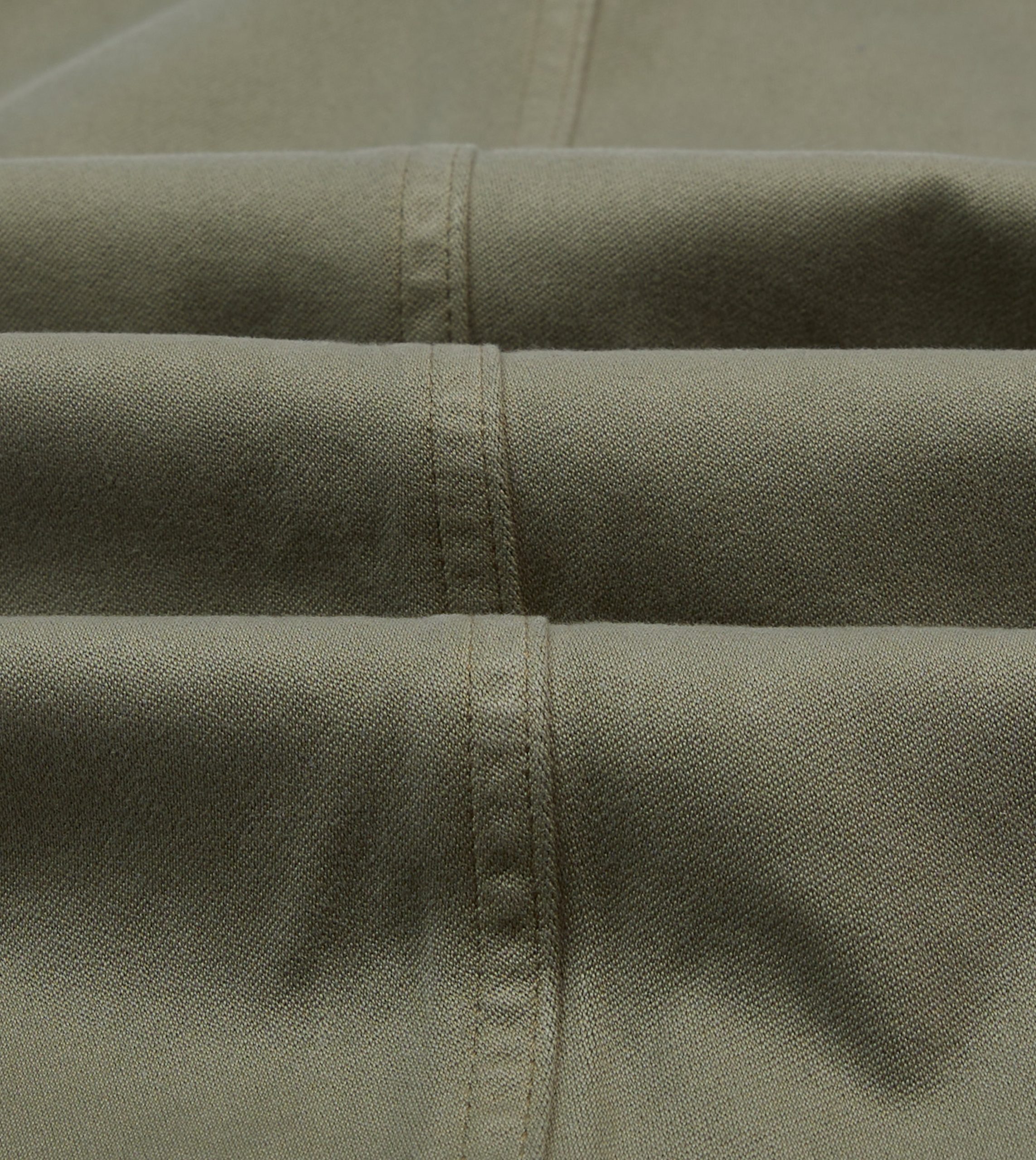 Light Olive Cotton Fatigue Trouser - Image 2