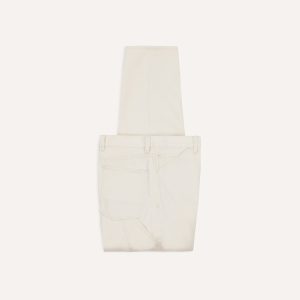 Ecru 12.7oz Selvedge Denim Painter Pants