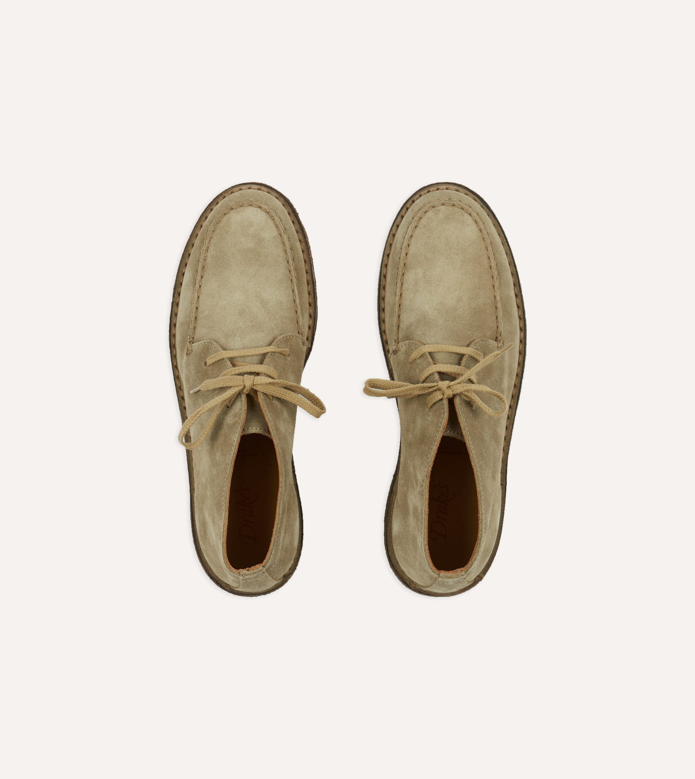 Crosby Moc-Toe Chukka Boot Sand Suede - Image 4