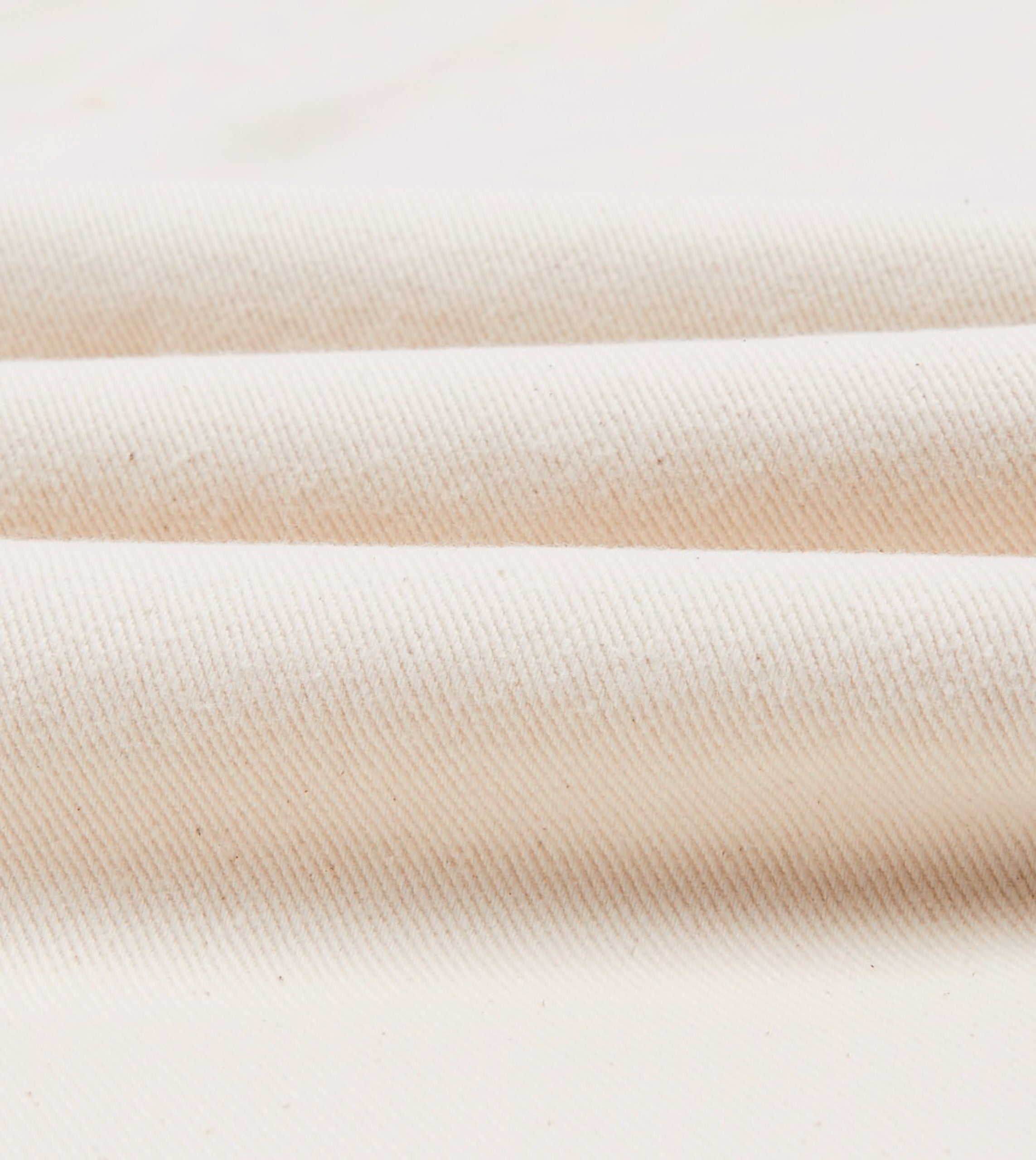 Ecru 12.7oz Selvedge Denim Contrast Stitch Five-Pocket Jeans - Image 2